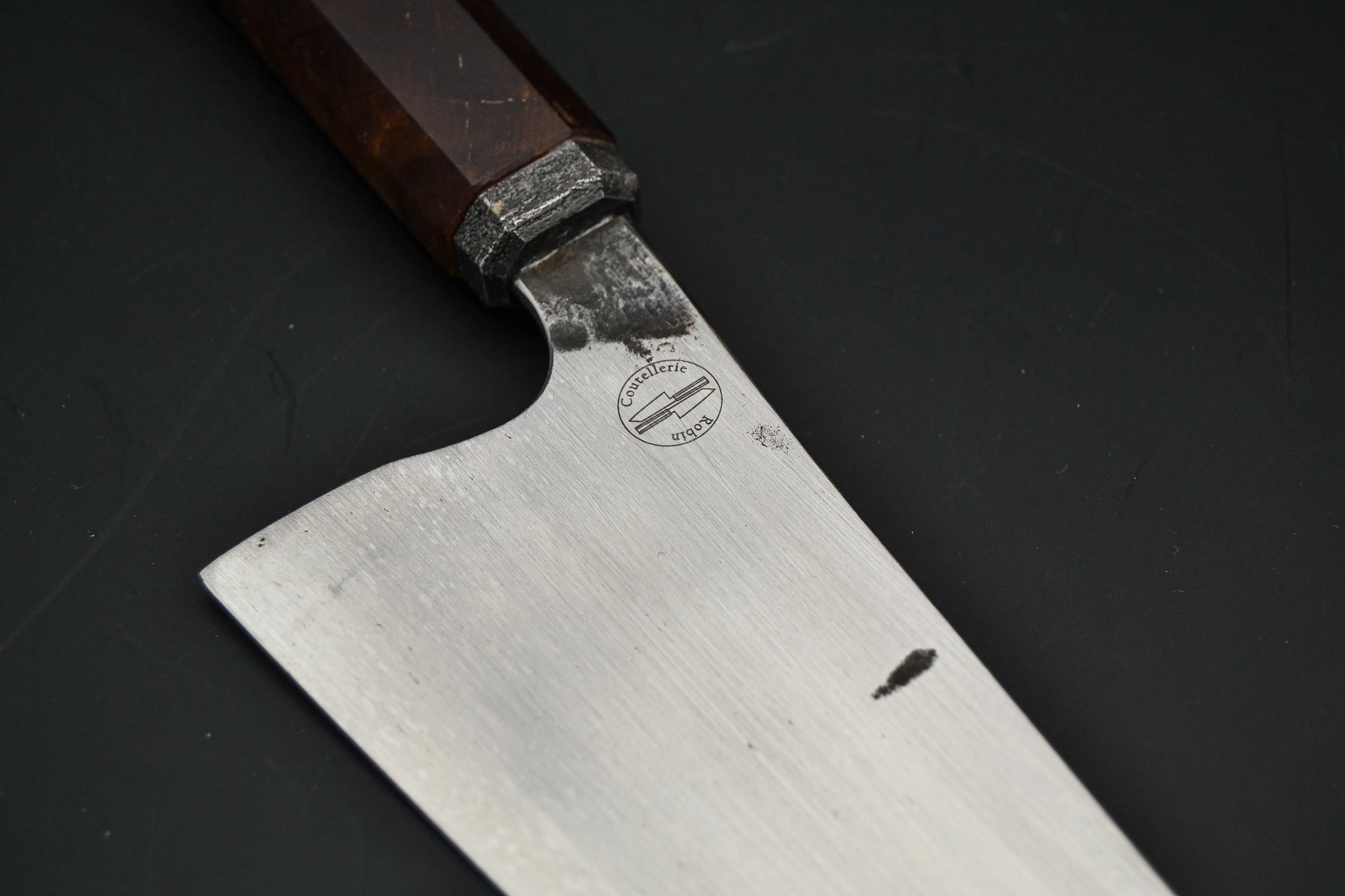 Picture of a S-grind gyuto knife