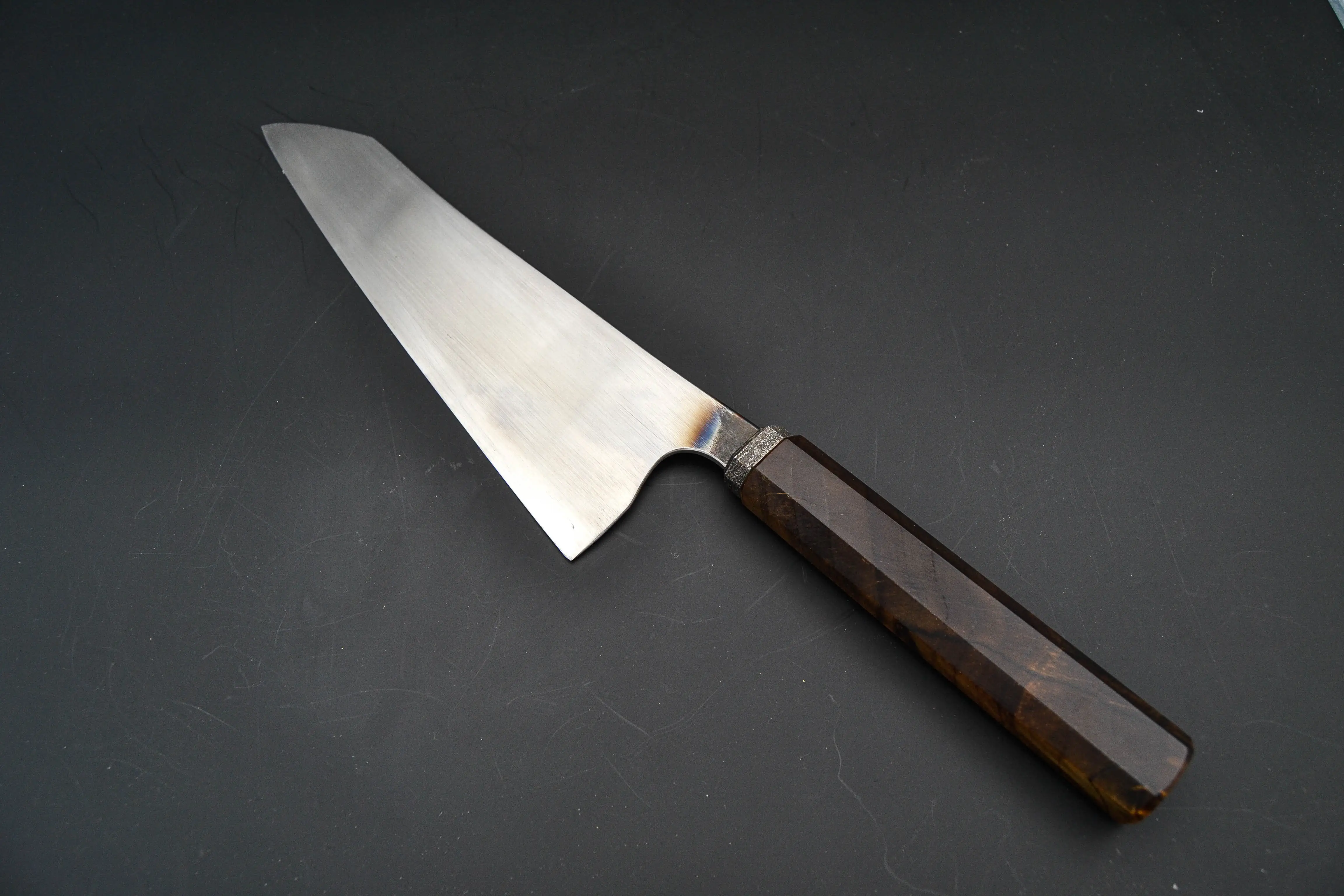 Picture of a S-grind gyuto knife