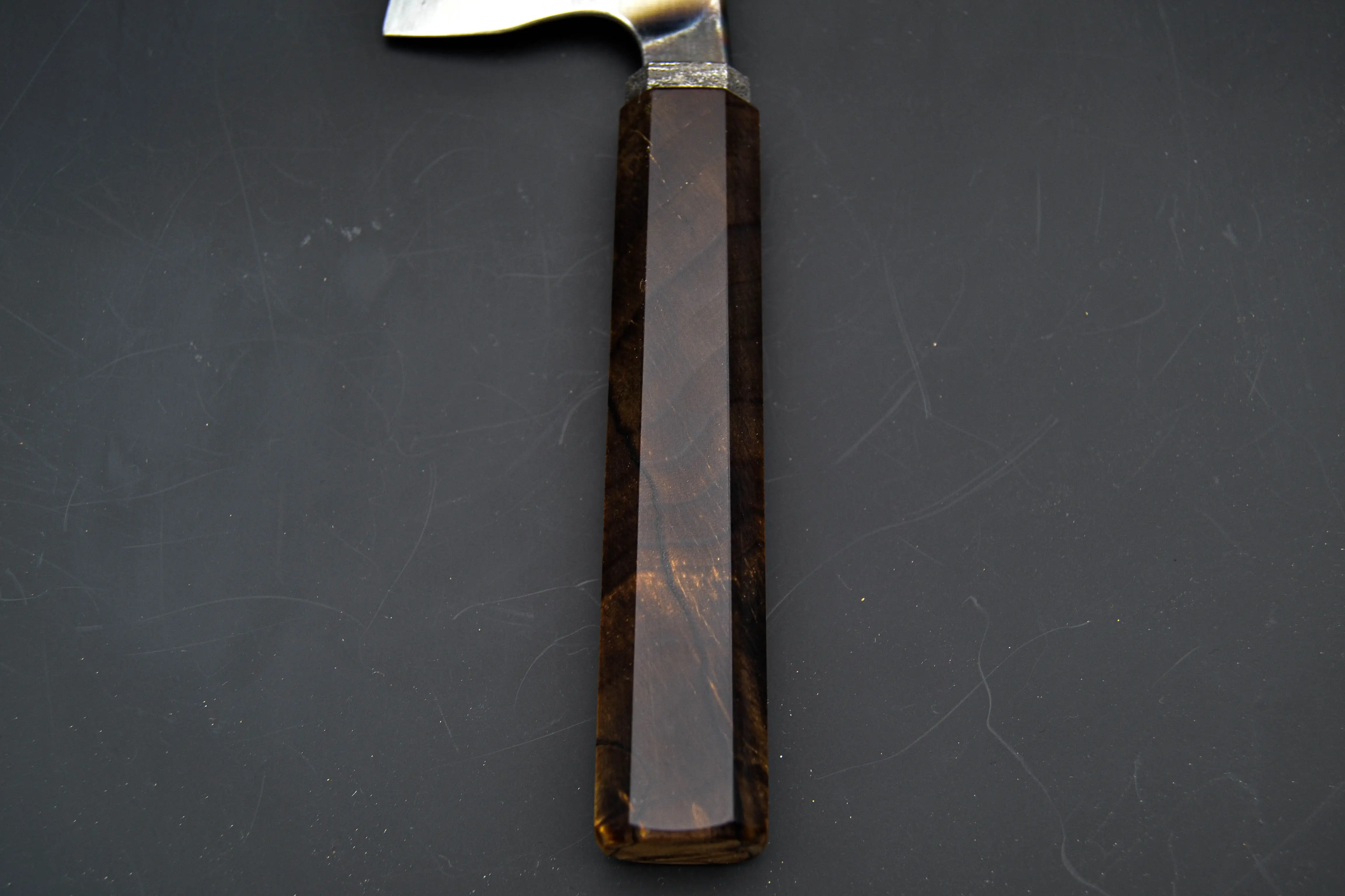 Picture of a S-grind gyuto knife